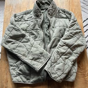 Free People Dolman Sleeve Quilted Jacket XS